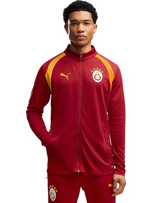Puma Gsk Training Jacket Sarı-Kırmızı Erkek Eşofman Üstü