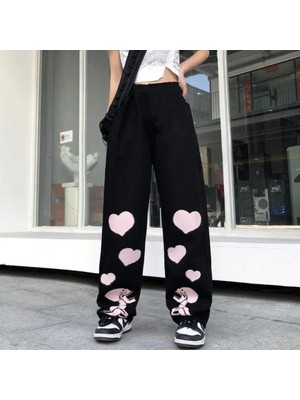 Touz Moda Sokak Tarzı Venom Baskılı Unisex Baggy Eşofman