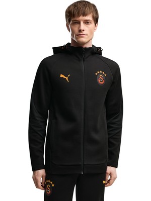 Puma Gsk Evostripe Hooded Jacket Siyah Erkek Sweatshirt