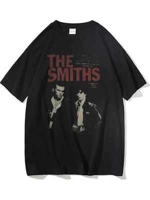 Balina Siyah Vintage The Smiths Unisex T-Shirt