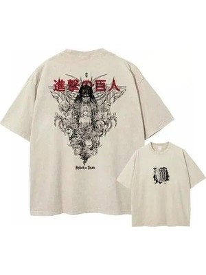 Balina Bej Anime Attack On Titan Final Chapter Unisex T-Shirt