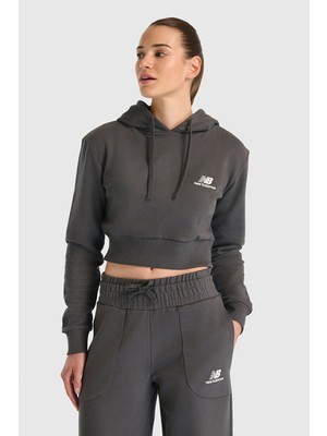New Balance Kadın Sweatshirt WNH3515-ANT