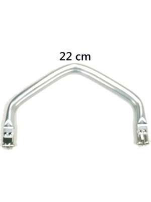 Royaleks Gizli Metal Çanta Bursu - 22 cm - Metal Çanta Aparatı Çanta Aksesuarı