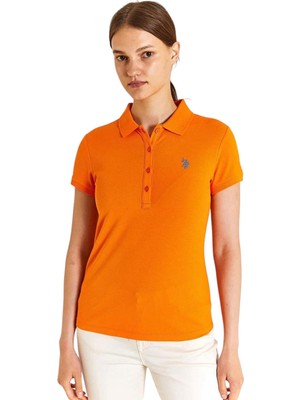 U.S. Polo Assn. Kadın Basic Polo Yaka Tişört