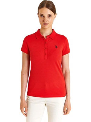 U.S. Polo Assn. Kadın Basic Polo Yaka Tişört