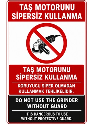 Ti Play Taş Motorunu Sipersiz Kullanma 21X30CM Pvc Isg Levha