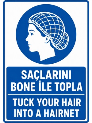 Ti Play Saçlarını Bone Ile Topla 35X50CM Pvc Isg Levha