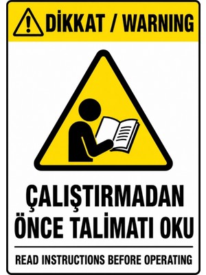 Ti Play Çalıştırmadan Önce Talimatı Oku 21X30CM Pvc Isg Levha