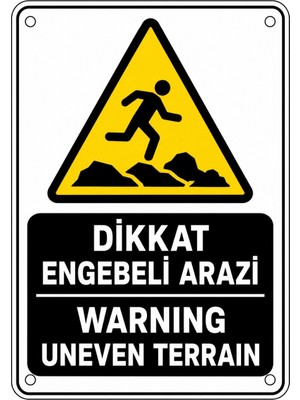 Ti Play Dikkat Engebeli Arazi 35X50CM Pvc Isg Levha