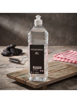 Ttt Çok Amaçlı Kokusuz Jel Yakıt - Dumansız Şömine ve Barbekü Yakacağı - 1 Litre