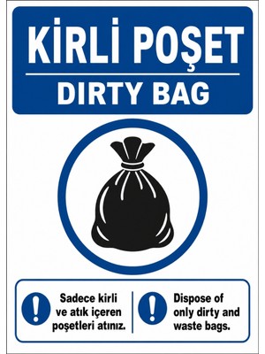 Ti Play Kirli Poşet 21X30CM Pvc Isg Levha