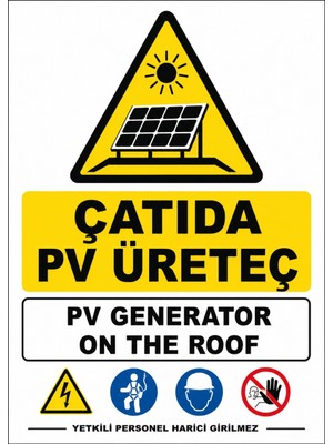 Ti Play Çatıda Pv Üreteç 21X30CM Pvc Isg Levha