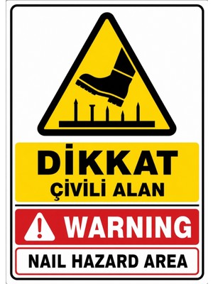 Ti Play Dikkat Çivili Alan 35X50CM Pvc Isg Levha