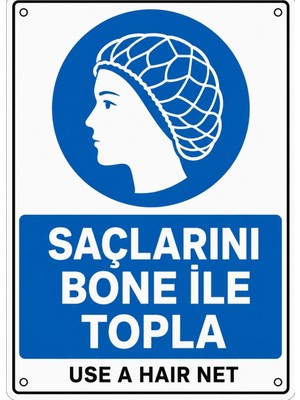Ti Play Saçları Bone Ile Topla 21X30CM Pvc Isg Levha