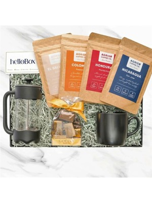 Hellobox Dünya Kahveleri Hediye Kutusu