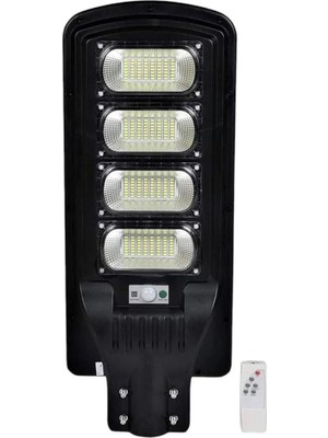 Hightek HT-3903 400W Solar Sokak Lambası Hareket Sensörlü - Kumandalı