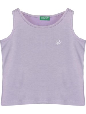 United Colors Of Benetton Kız Çocuk Lila Atlet BNT-G21279