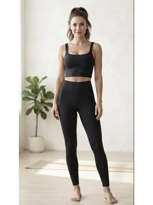 Sinem Çeyiz Oroverde Slim Compression Toparlayıcı Yüksek Bel Spor Tayt