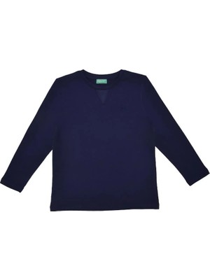 United Colors Of Benetton BNT-B21643 Erkek Çocuk Uzun Kollu Tshirt