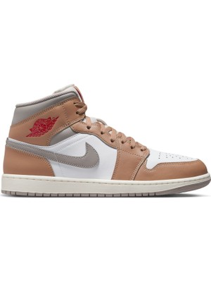 Merrell Air Jordan 1 Mid 'hemp' Erkek Basketbol Ayakkabısı  BQ8426-200 Pasha Giyim