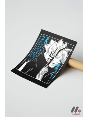 Modiwa Design Boruto Anime Poster Yüksek Kalite Duvar Afişi - Anime Severlere Özel Hediye
