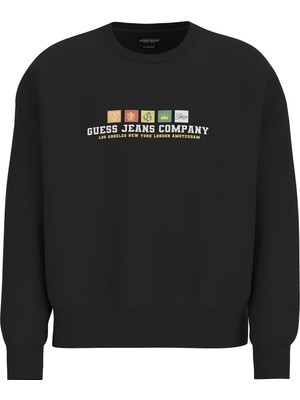 Guess Jeans Erkek Sweatshirt M5BQ23K9V31