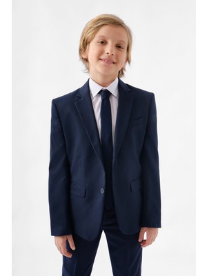 Doctor Junior Lacivert Erkek Çocuk Takım Elbise T02