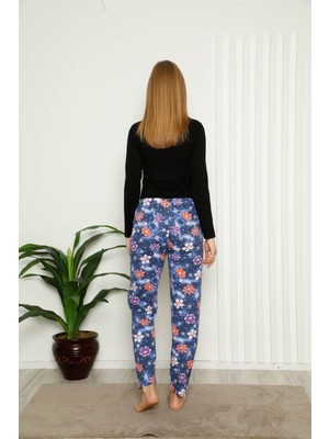 Modi Moda Çizgi Kadın Alt Pijama