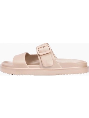 Tommy Hilfiger Kadın Double Strap Sandal Pearl Terlik FW0FW091140HT