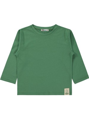 Civil Boys Basic Uzun Kol 2-5 Yaş Sweatshirt  - Yeşil