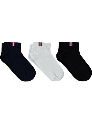 Civil Boys Basic 3'lü 2-12 Yaş Erkek Patik Çorap - Standart