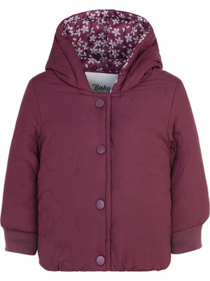 Civil Baby Çiçek Kapitone 6-18 Ay Mont - Lila