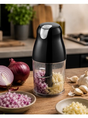 Ototechparca Turbo Fonksiyonlu Mutfak Doğrayıcı 1.5 L Hazneli Güçlü Rondo