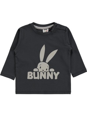 Civil Baby Bunny Baskılı 6-18 Ay Sweatshirt