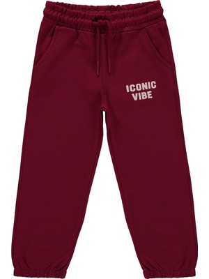 Civil Girls Basic 2-5 Yaş Eşofman Altı - Bordo