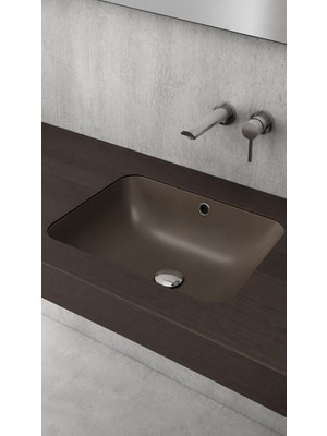 Bocchı SCALA TEZGAH ALTI LAVABO 55 CM -MAT KAHVE