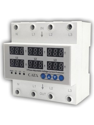 Ototechparca 1 Adet Cata Ct 9199 Voltaj ve Akım Koruma Regülatörü 380V
