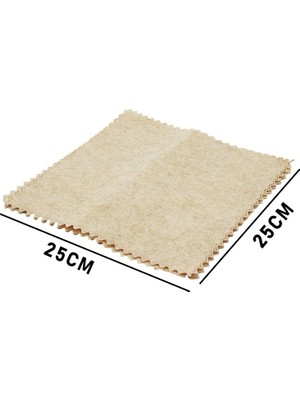 Ototechparca Saf Doğal Temizlik Bezi Seti - 3'lü Paket - Lif Kabak Özlü - 25X25 cm