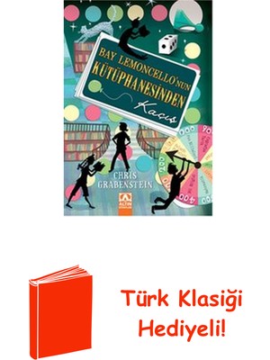 Altın Kitaplar Bay Lemoncello'nun Kütüphanesinden Kaçış + Türk Klasiği Hediye