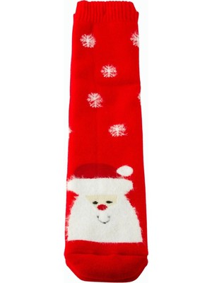 Ototechparca Noel Baba Yılbaşı Kalın Penye Çorap