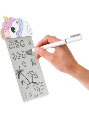Ototechparca Silikon Figürlü Manyetik Mini Yazı Tahtası 5,5'' - 14 cm