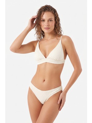 Obje Kadın Krem Bikini Takım