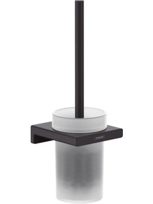 Hansgrohe Addstoris Q Tuvalet Fırçalığı Satin Siyah 41752670