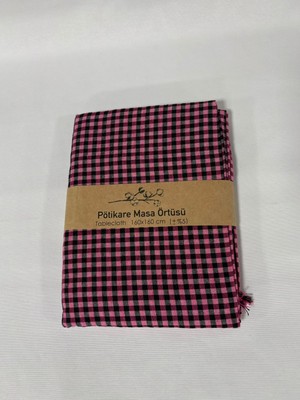 Favora Pötikare Masa Örtüsü 160X160 cm - Pembe