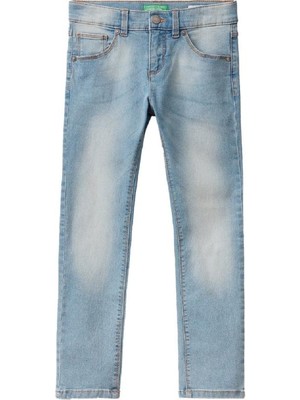 Mayoral Benetton Kız Çocuk Denim Pantolon 4DURCE00L-24Y