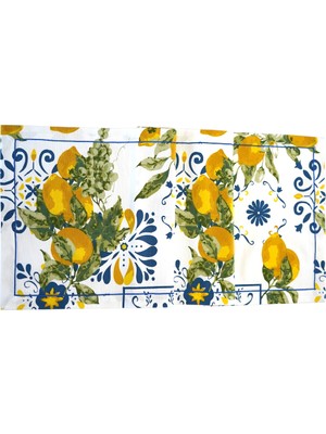 Bi Kadın Limon Mimoza Runner Krem