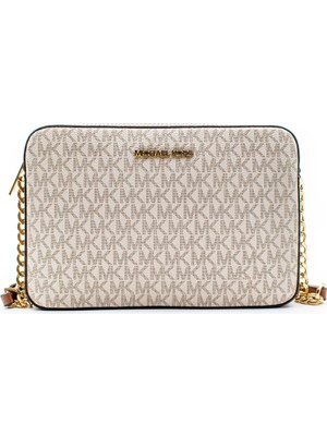Michael Kors Jet Set Large Logo Crossbody Çapraz Askılı Omuz Çantası