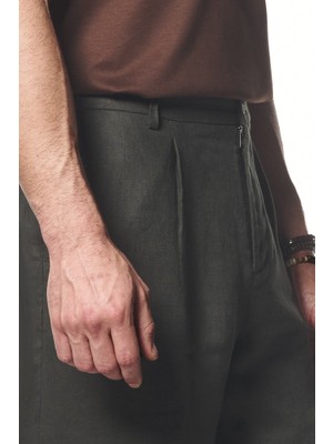 Liwali %100 Keten Pantolon
