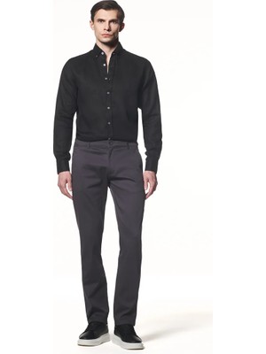 Liwali Pamuk Karışımlı Straight Fit Pantolon