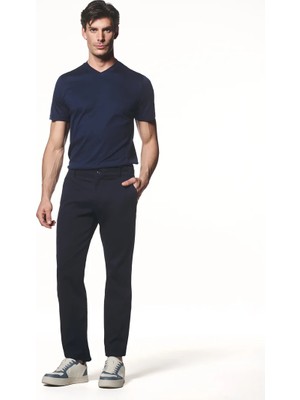 Liwali Pamuk Karışımlı Straight Fit Pantolon
